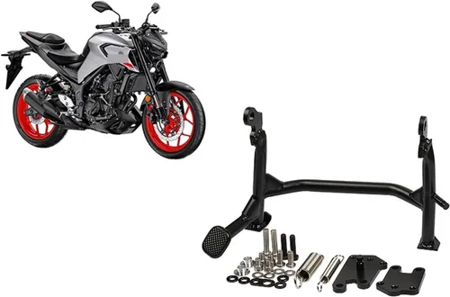Vista 4 de MaNboc Kickstand Central Center Parking Stand Bracket Support Holder Motorcycle Accessories Compatible with Yamaha MT-07 MT07 FZ-07 FZ07 Tracer 700