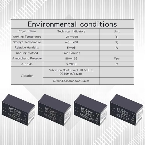 Vista 4 de Módulo de alimentación aislado AC-DC Módulo de alimentación de conmutación para el hogar inteligente, módulo de alimentación Mini Buck 220v a 12v