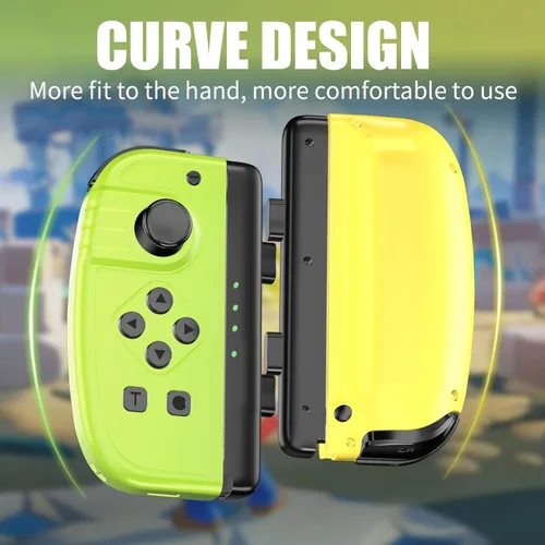 Vista 7 de Gamrombo Joypad LR Wireless Controllers Compatible with Nintendo SwitchLiteOLEDRing Fit Adventure,Replacement for Nintendo Switch Controller with