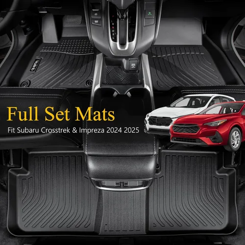 Vista 83 de Tapetes de piso para todo clima y forro de carga con respaldo para Chevrolet Suburban de 7 asientos 2021-2025 / GMC Yukon XL de 7 asientos