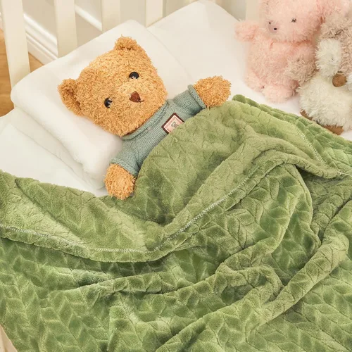 Vista 56 de inhand - Manta decorativa de vellón para bebés y recién nacidos, supersuave, envolvente, afelpada, mullida, cálida, ideal para cuna y como manta