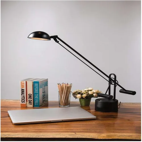 Vista 3 de Lite Source LS-306BLK Halotech Lámpara de escritorio LED de 29 pulgadas 8 W, metal, negro