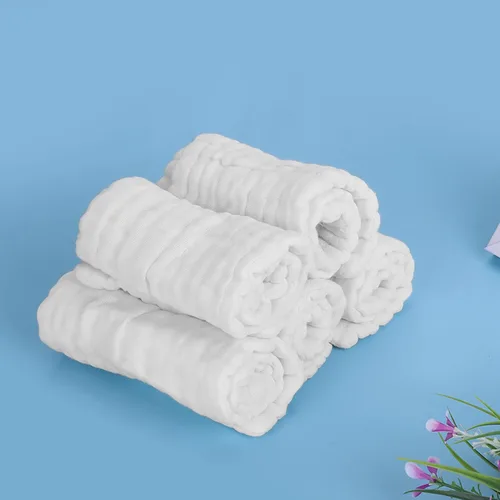 Vista 5 de ViaGasaFamido - 5 pañales lavables de algodón suave reutilizables para recién nacidos, pañales de tela para bebés de alta absorción, 14.96 x 5.51