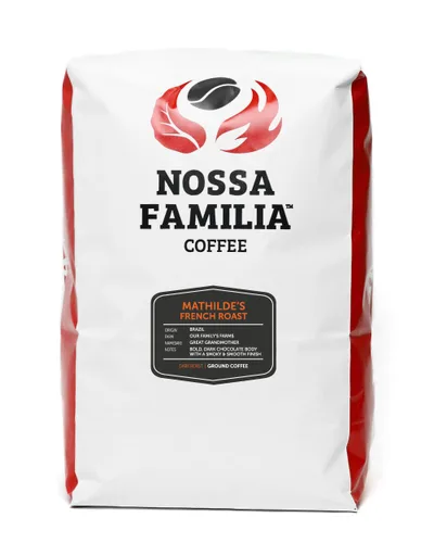Vista 10 de Café tostado oscuro, tostado francés, molido de 2 libras de Mathilde