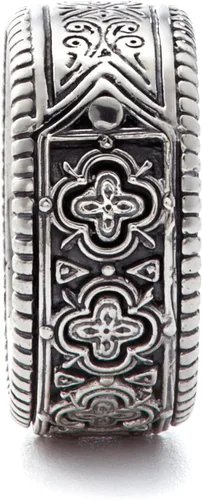 Vista 2 de Konstantino - Anillo de plata de ley 925 para hombre