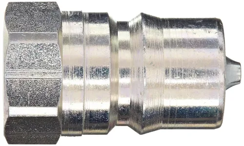 Vista 2 de Dixon Válvula H4F4 Acero ISO-B Intercambio Hidráulico Acoplamiento, Pezón, 1/2" Acoplamiento x 1/2" - 14 NPTF Hembra
