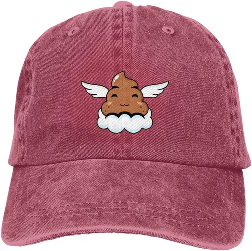 Vista 8 de MULIHU Cute Angel Poo Baseball Cap for Men Women Hats Cotton Trucker Caps Adjustable Dad Hat