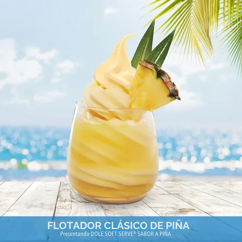 Vista 6 de Dole Soft Serve Mix piña, 4.40 libras Mezcla suave de piña con sabor a fruta tropical dulce; solo tienes que añadir agua para dulces congelados