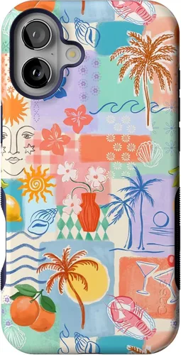 Vista 96 de Funda Casely para iPhone 16 Plus Todas Las Cosas Divertidas Diversión en Días Laborables Compatible con MagSafe Diseño Protector Audaz