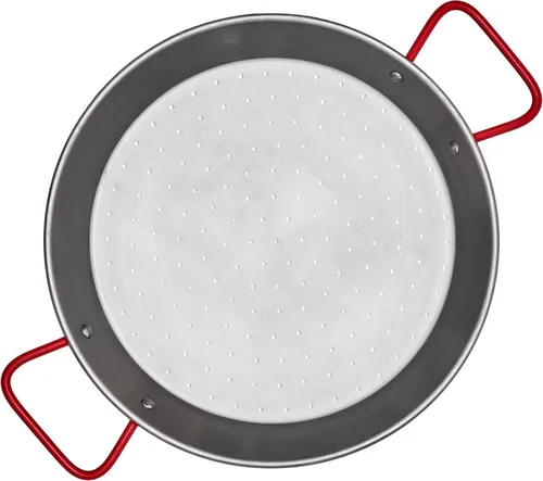 Vista 2 de Garcima Sartén para paella de acero al carbono, 10 pulgadas, 26cm