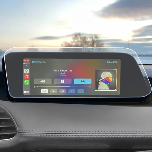 Vista 9 de TTCR-II para 2017 2018 2019 Mazda CX-5 Protector de pantalla de navegación de 7 pulgadas, para 2020 CX5 Sport Protector de pantalla Pantalla
