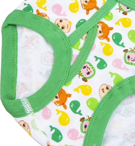 Vista 4 de Coco Melon Boys' Tienda Exclusive 10-Pack of 100% Soft Combed Cotton Briefs in Sizes 18m, 23t and 4t