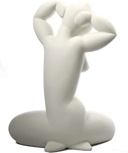 Vista 2 de Modigliani - Estatua - Cariátida femenina (1913-1915) - Resina - 8.75 pulgadas de alto x 7 pulgadas de ancho x 3.75 pulgadas de profundidad