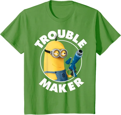 Vista 59 de Despicable Me Minions Kevin Fabricante de Problemas Gráfico Camiseta Negro
