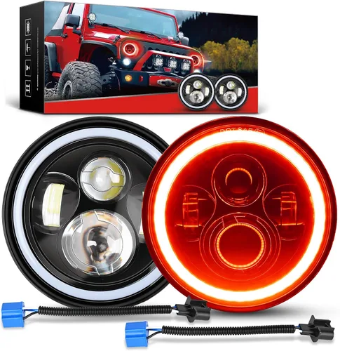 Vista 14 de Nilight Conjunto de Luces LED de Niebla de 4 Pulgadas Compatible con 2007 2008 2009 2010 2011 2012 2013 2014 2015 2016 2017 2018 Jeep Wrangler JK