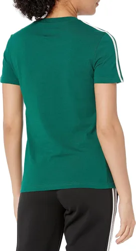 Vista 2 de adidas Camiseta delgada de 3 rayas para mujer