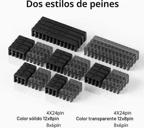 Vista 8 de ASIAHORSE Cables de alimentación de extensión de cable PSU 16AWG, cable de extensión de manga modificada para requisitos particulares de la fuente