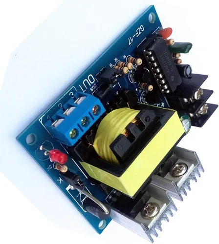 Vista 3 de Taidacent 12V/24V a 0-110-220V Boost Circuit Board Micro Inverter DC12V AC220 Inversor 100W DC a alta frecuencia AC Convertidor (DC12V)