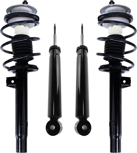 Vista 57 de Detroit Axle - Kit de amortiguadores de 4 puntales para Ford Escape 14-19, 2 puntales delanteros con resorte helicoidal 2 amortiguadores traseros