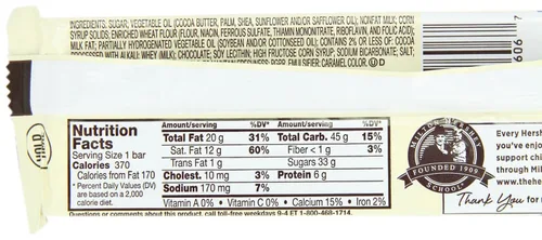 Vista 2 de HERSHEY'S Cookies 'n' Creme - Barra de caramelo, tamaño King (paquete de 18)