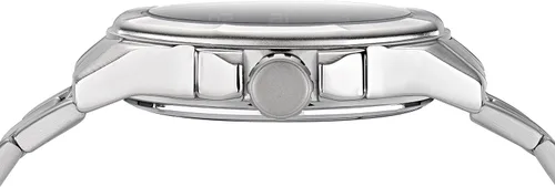Vista 2 de Nautica Correa de acero inoxidable de cuarzo para hombre, plata, 22 reloj casual (modelo NAPTBS209)