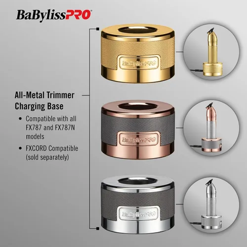 Vista 3 de BaBylissPRO Bases de carga para recortadora MetalFX