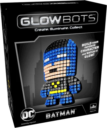 Vista 3 de DC Glowbot Batman, Multicolor