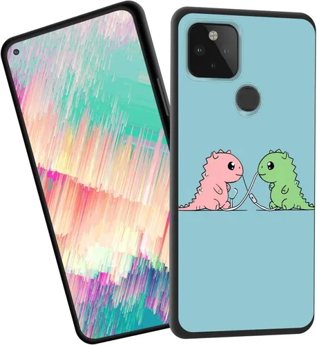 Vista 273 de Funda delgada para Google Pixel 4 XL, funda delgada de silicona de TPU suave a prueba de golpes para Google Pixel 4 XL, astronauta Galaxy