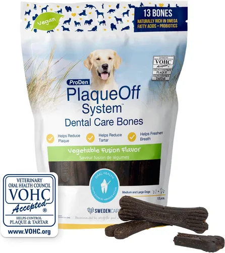 Vista 12 de ProDen - Mini huesos dentales para perros, mantequilla de maní y plátano