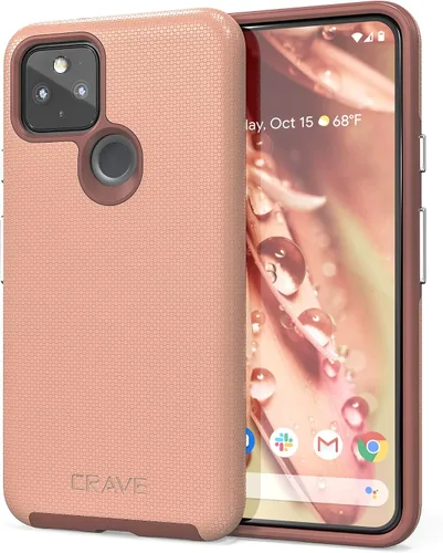 Vista 35 de Crave Funda para Pixel 5, Funda de la Serie de Protección Dual Guard para Google Pixel 5 - Aqua