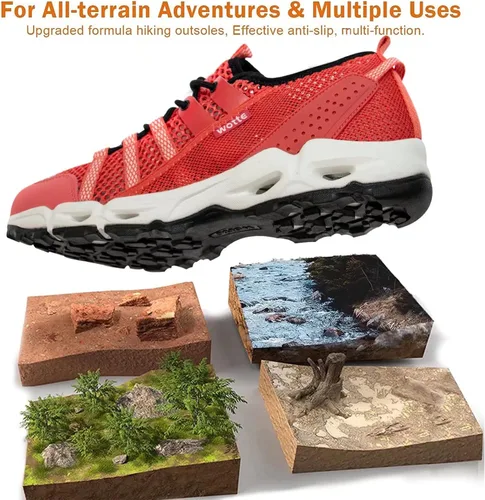 Vista 2 de MAINCH Zapatos de agua de senderismo para mujer, de secado rápido, para deportes al aire libre