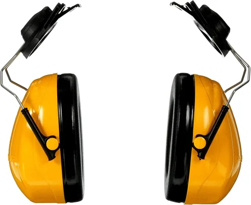 Vista 3 de 3M PELTOR Orejeras Optime 98 de protección auditiva, auriculares de inclinación ajustable, compatibles con E-A-Rfit