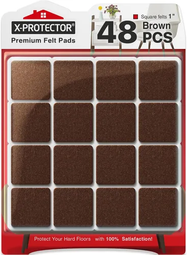 Vista 21 de X-PROTECTOR Almohadillas de Fieltro para Muebles - 32 PCS de 1 1/2" Protectores de Piso para Patas de Sillas y Muebles - ¡Protege Tus Pisos