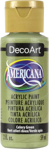 Vista 9 de DecoArt DAO83-3 Americana - Pintura acrílica, 2 onzas, color verde bosque negro