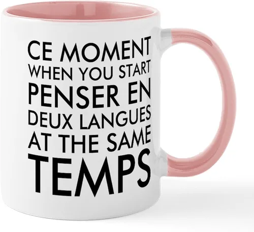 Vista 34 de CafePress Taza de café de cerámica con bandera francesa de 11 oz (11.0 fl oz)