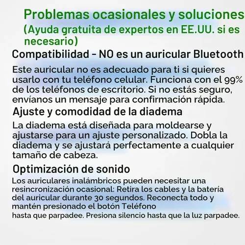 Vista 6 de Leitner LH275 Premium Lite 2-en-1 Auriculares inalámbricos DECT