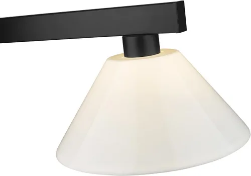 Vista 5 de Z-Lite Colgante de cobalto de 152MB-PWH, 3 luces 300 vatios totales, negro mate