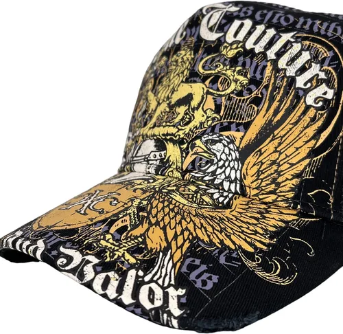 Vista 6 de Xtreme Couture by Affliction - Gorra de camionero para hombre, color negro