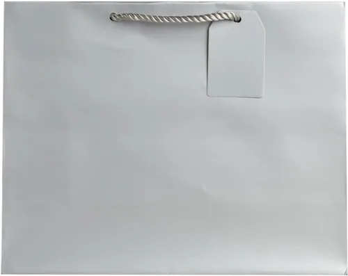Vista 4 de Jillson Roberts Bolsas de regalo jumbo, dorado mate, 6 unidades Oro