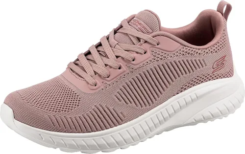 Vista 16 de Skechers Zapatillas Bobs Squad Chaos – Face Off para mujer Desnudo