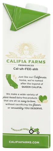 Vista 7 de Leche de almendras Califia sin azúcar 32 FO