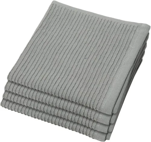 Vista 18 de Now Designs Ripple - Juego de 4 paños de cocina, color negro