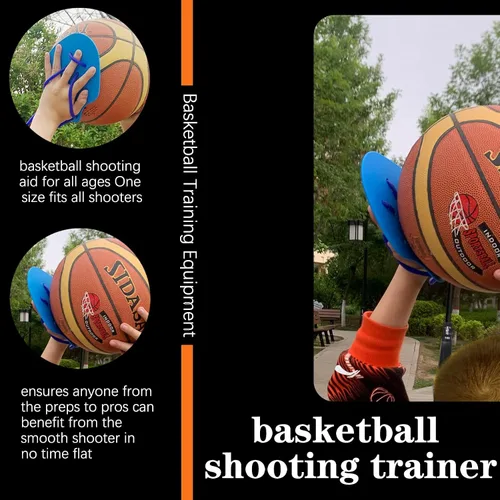 Vista 4 de Entrenador de tiro de baloncesto - Entrenador universal de tiro de baloncesto para zurdos y diestros, espuma EVA para una sensación cómoda