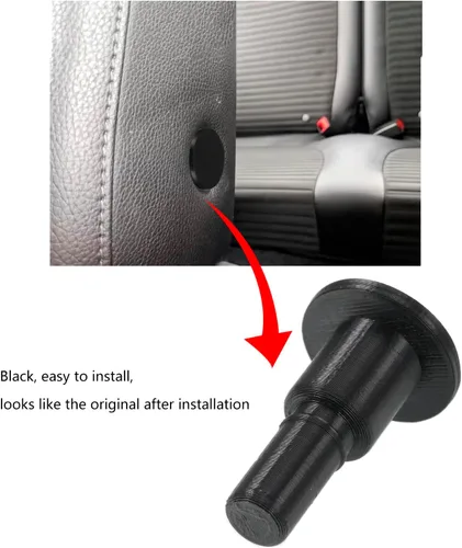 Vista 2 de Tapa de enchufe para reposabrazos compatible con Fiat 500 2013-2019 (individual)