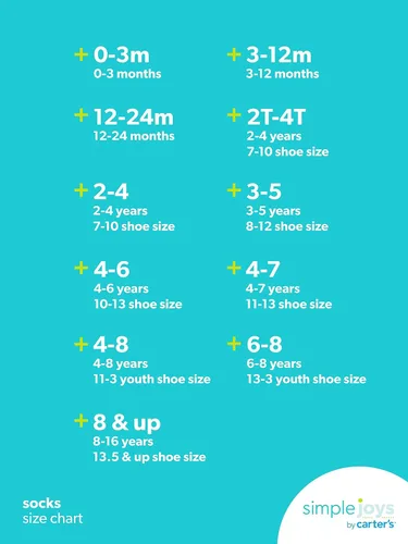 Vista 2 de Simple Joys by Carters baby-boys Crew Socks