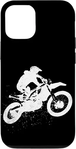 Vista 26 de iPhone 16 Dirt Bike Riding Motocross Racing Motorcycle Vintage Graphic Case