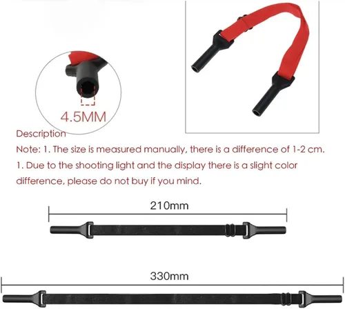 Vista 3 de Glasses Strap 10pcs Elastic Rope Glasses Strap Sport Non Slip For Men Women