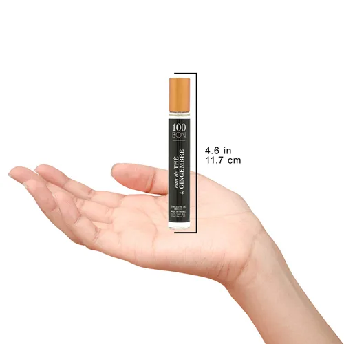 Vista 2 de 100BON Eau De The & Gingembre - Aroma de té y jengibre para mujeres y hombres, fragancia orgánica energizante, notas dulces, cítricas y picantes