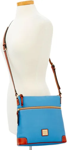 Vista 4 de Dooney & Bourke - Bolsa tipo bandolera de cuero flor de guijarro