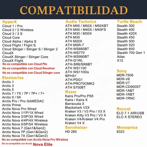 Vista 2 de SOULWIT Almohadillas de gel refrescante para Audio-Technica ATH M50X/M40X, HyperX Cloud/Alpha, SteelSeries Arctis, almohadillas para los oídos
